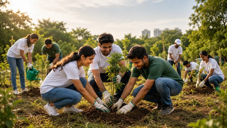 Tree plantation drive